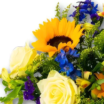 Amsterdam-Zuidoost flowers  -  Sunflower Bouquet Laura Flower Bouquet/Arrangement