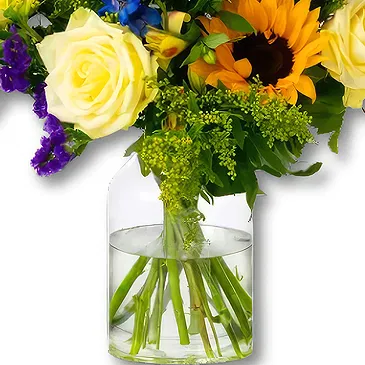 Amsterdam-Zuidoost flowers  -  Sunflower Bouquet Laura Flower Bouquet/Arrangement