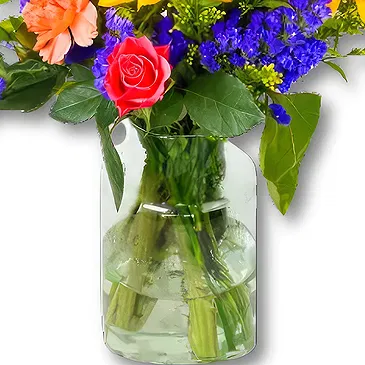 Maastricht Blumen Florist- Sonnenblumenstrauß Thirza Bouquet/Blumenschmuck