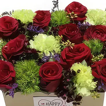 Adma flowers  -  Love me Tender Flower Bouquet/Arrangement