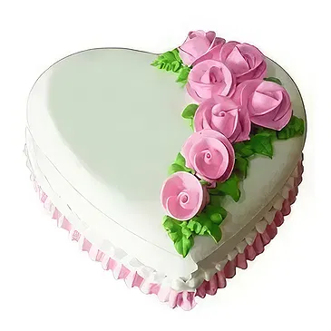 Tarut Blumen Florist- Vanilleherzkuchen Bouquet/Blumenschmuck