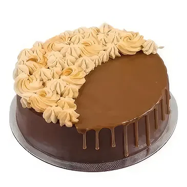 Tarut Blumen Florist- Schokoladen-Karamell-Kuchen Bouquet/Blumenschmuck