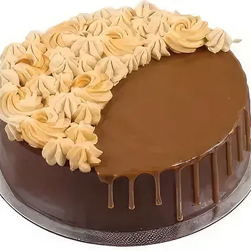 Tarut Blumen Florist- Schokoladen-Karamell-Kuchen Bouquet/Blumenschmuck