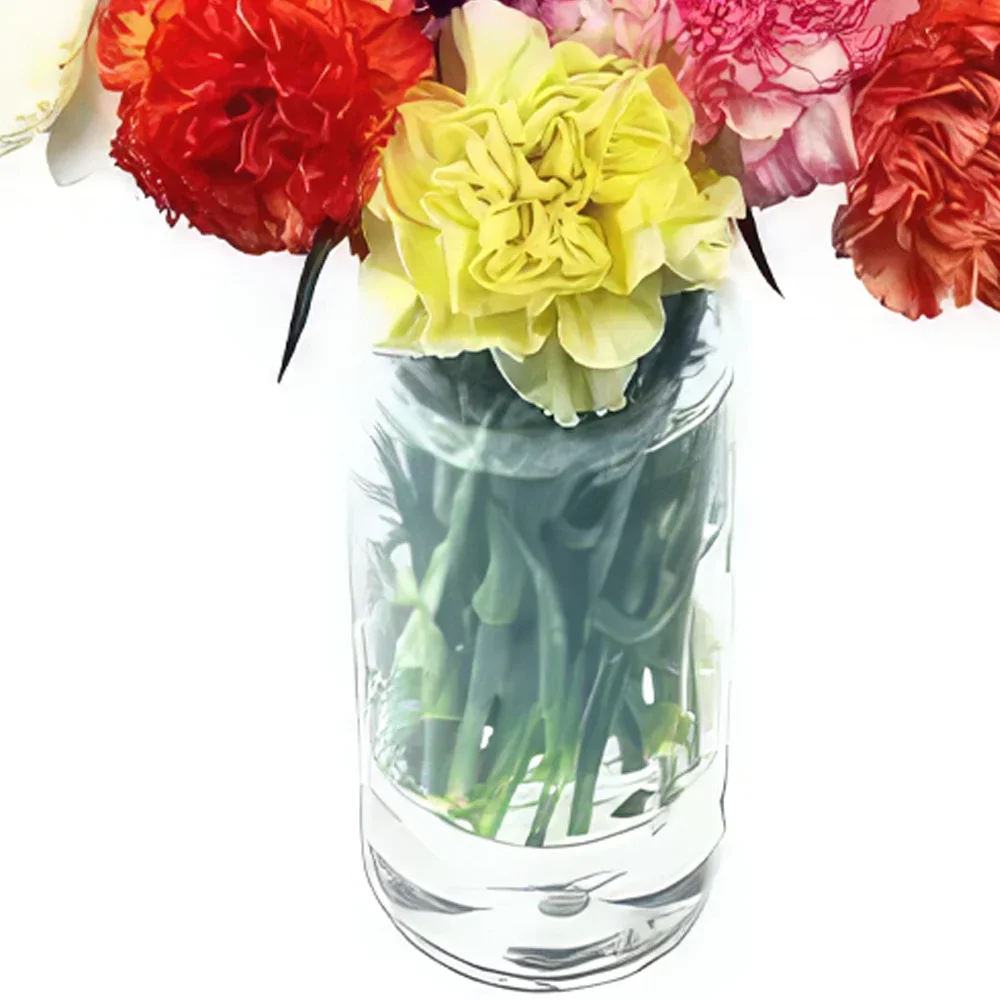 זלצבורג פרחים- מלא שמחה זר פרחים/סידור פרחים