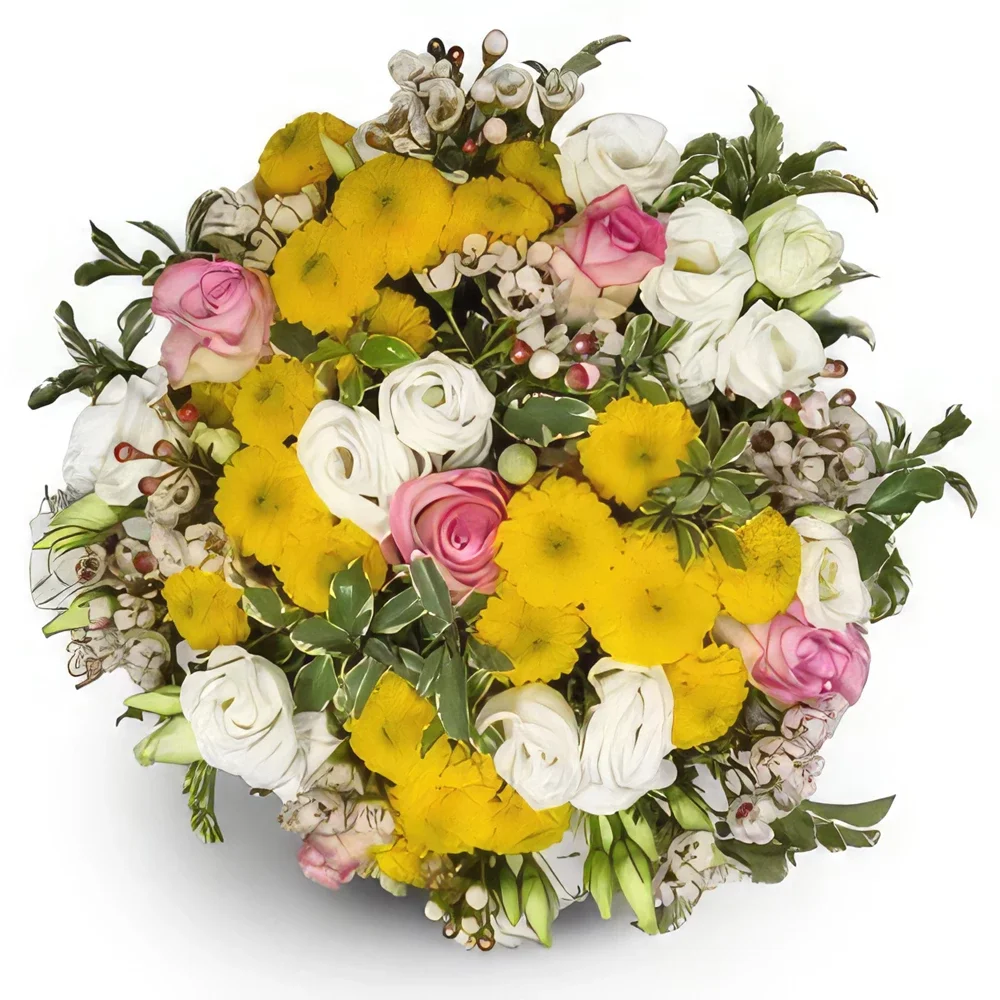 Bazel bloemen bloemist- Laat het licht binnen Boeket/bloemstuk