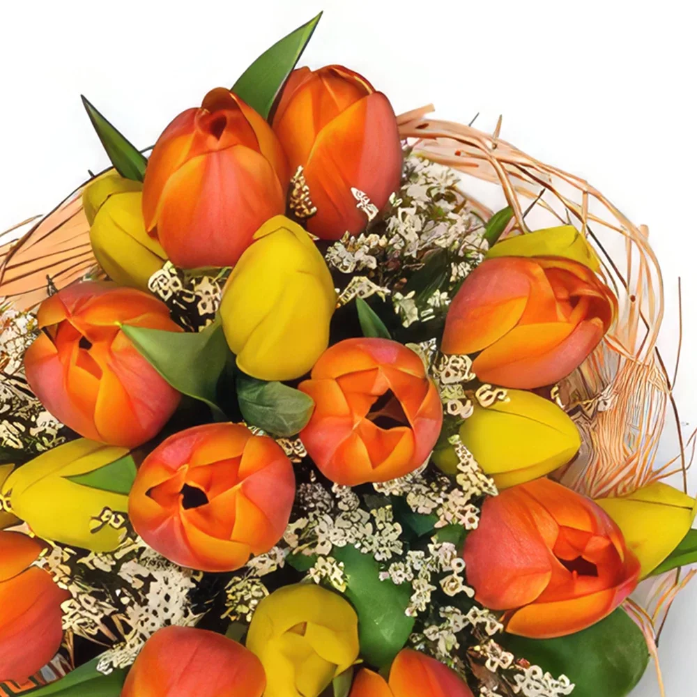 بائع زهور باسل- ملكة الربيع باقة الزهور