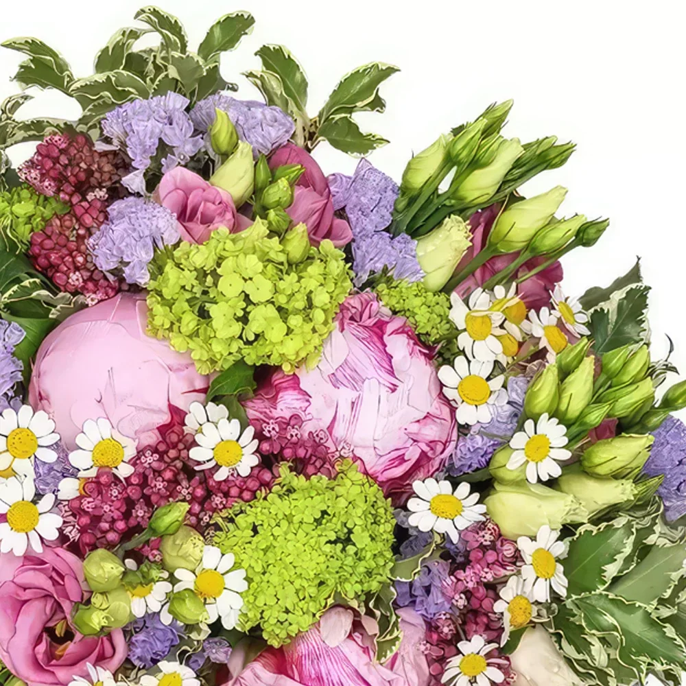 flores de Basileia- Aroma suave Bouquet/arranjo de flor