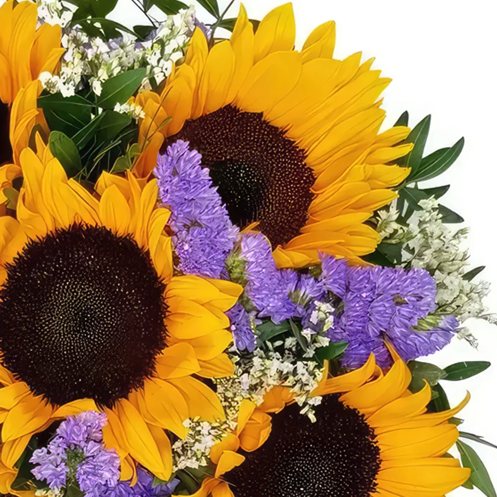 Triesen květiny- Sluníčko s balónem Kytice/aranžování květin