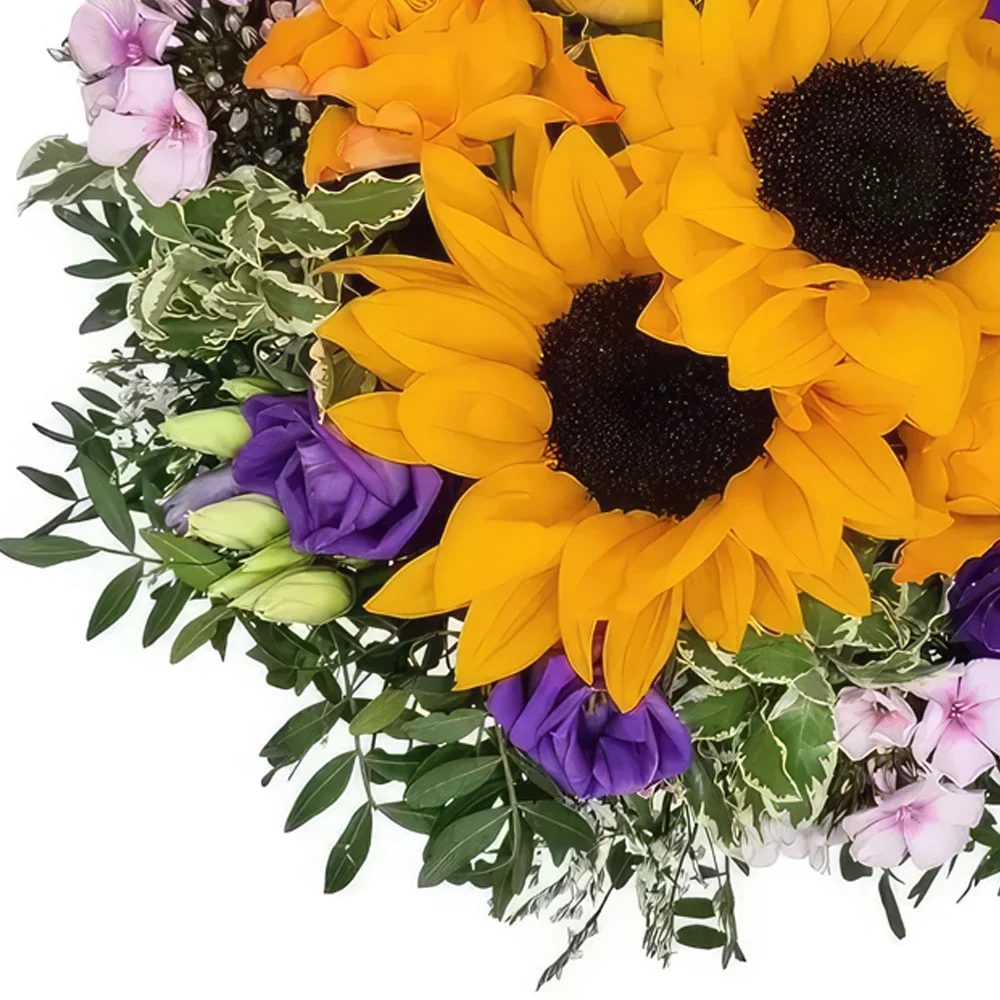 Βαντούζ λουλούδια- Καλοκαιρινή αγάπη Μπουκέτο/ρύθμιση λουλουδιών