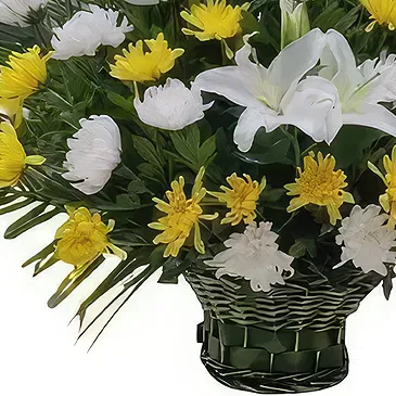 Tongjiang flowers  -  Traditional Sympathy  Flower Bouquet/Arrangement