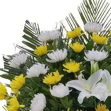 Tongjiang flowers  -  Traditional Sympathy  Flower Bouquet/Arrangement