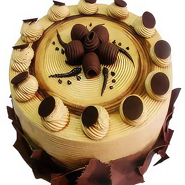 Japan flowers  -  Mocca Creamy Cake Flower Bouquet/Arrangement