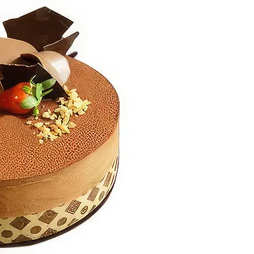 Bunut Payong kwiaty- Tiramisu czekoladowe Bukiet ikiebana