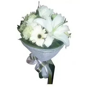 Phitsanulok flowers  -  Purity of Love  Flower Bouquet/Arrangement
