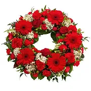 Aalborg Online blomsterbutikk - Rund krans Bukett