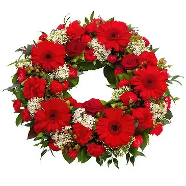 Sig () blommor- Rund form krans Bukett/blomsterarrangemang