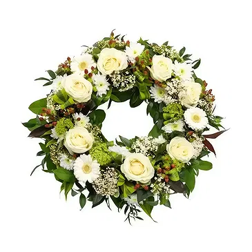 Sig () blommor- Grönt val Bukett/blomsterarrangemang