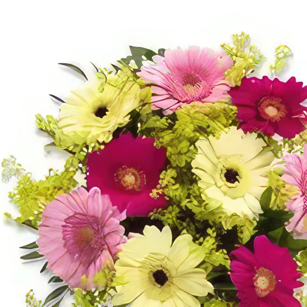 flores Oslo floristeria -  Gérminis coloridos Ramo de flores/arreglo floral