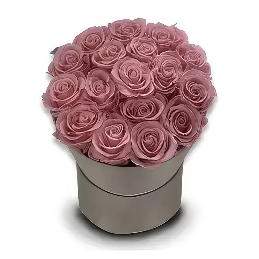 Bergen rože- Lepa v roza barvi Cvet šopek/dogovor