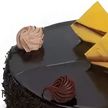 Italy flowers  -  Dusky Chocolate cake Flower Bouquet/Arrangement