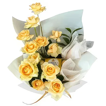 Mauritius flowers  -  Peachish Petals Flower Delivery