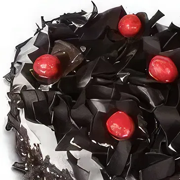 El Balyana flowers  -  Black Forest Cherry Cake Flower Bouquet/Arrangement