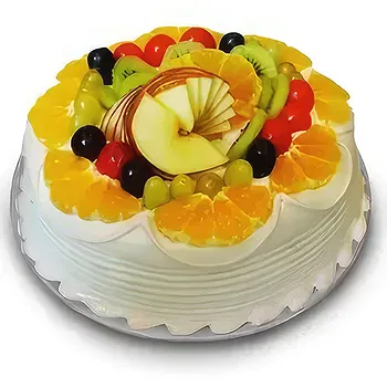 flores Eastern floristeria -  Pastel de vainilla con sabor a fruta Ramos de  con entrega a domicilio