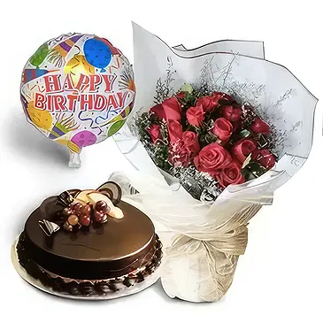 Jakarta Blumen Florist- Köstlicher Geburtstag Bouquet/Blumenschmuck