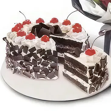 Tasikmalaya rože- Torta z vrtnicami Cvet šopek/dogovor