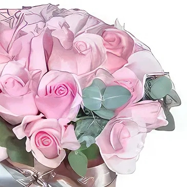 Intibucá blomster- Vakker hvisking Blomsterarrangementer bukett