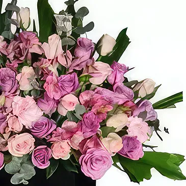 Intibucá blomster- Rosa Regalness Blomsterarrangementer bukett