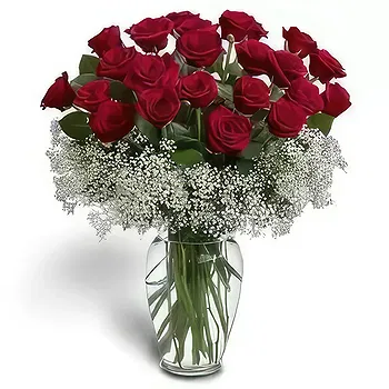 Honduras flowers  -  Impressive Red Blooms Flower Delivery