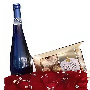 Bonilla flowers  -  Red Night Combo Flower Bouquet/Arrangement