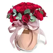 San Juan Pueblo Floristeria online - rojo espléndido Ramo de flores