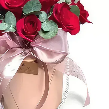 Bonilla flowers  -  Splendid Red Flower Bouquet/Arrangement