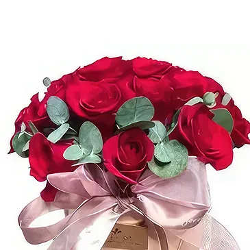 Bonilla flowers  -  Splendid Red Flower Bouquet/Arrangement