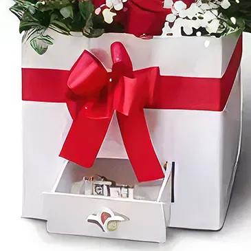 Intibucá blomster- Dramatisk blanding Blomsterarrangementer bukett