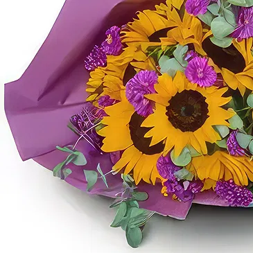 Intibucá blomster- Soloppgang Blomsterarrangementer bukett