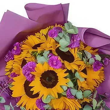 Intibucá blomster- Soloppgang Blomsterarrangementer bukett