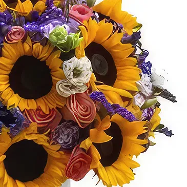 flores San Juan Pueblo floristeria -  mañana alegre Ramo de flores/arreglo floral