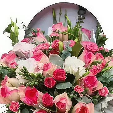 flores Tierra Santa floristeria -  Rosa Fusión Ramo de flores/arreglo floral