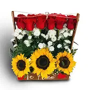 Calpules No. 2 online Blomsterhandler - Klassisk rød Buket