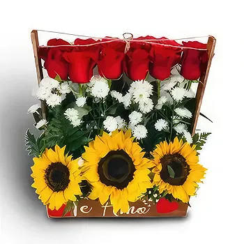 Honduras flowers  -  Classy red Flower Delivery