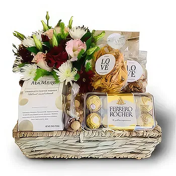 Amsterdam flowers  -  Roses & Chocolates Flower Delivery