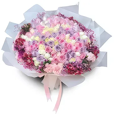 flores Tierra Santa floristeria -  Simplemente rosa Ramo de flores/arreglo floral