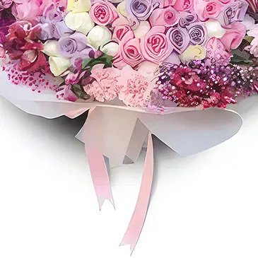 flores Tierra Santa floristeria -  Simplemente rosa Ramo de flores/arreglo floral