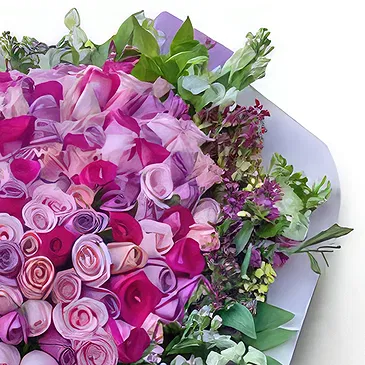 Intibucá blomster- Kald bris Blomsterarrangementer bukett