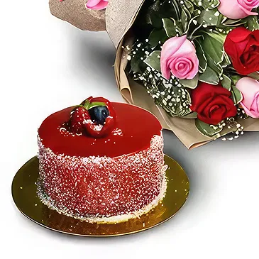 Bayfront Subzone flowers  -  Amorous Combination Flower Bouquet/Arrangement
