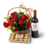 Brazil online Florist - Simply red Bouquet