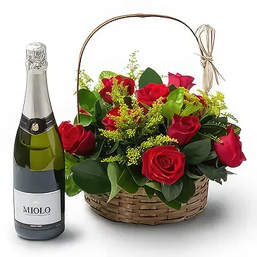 Brazil flowers  -  Rose Delight Flower Bouquet/Arrangement
